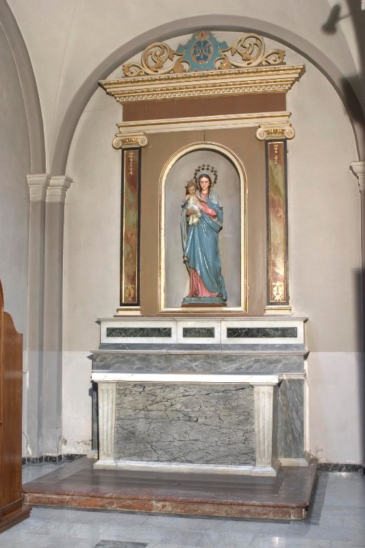 Ambito lombardo sec. XIX-XX, Altare della Madonna