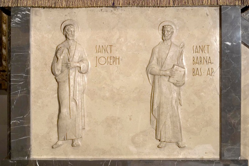 Ambito lombardo sec. XX, San Giuseppe e San Barnaba apostolo