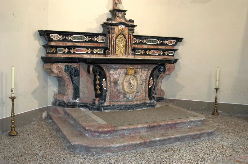 Ambito lombardo sec. XVIII, Altare maggiore di San Sebastiano