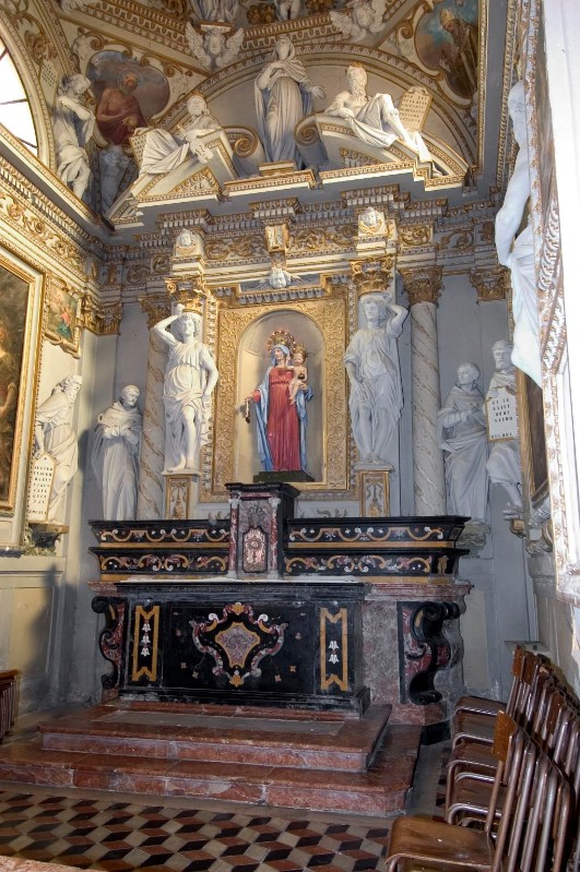 Ambito pavese (1621), Altare della Madonna del rosario