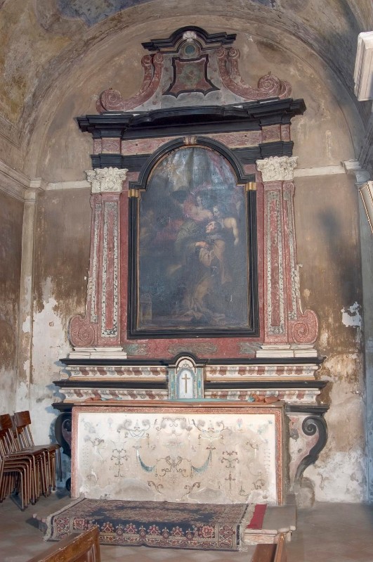 Bottega lombarda sec. XVII-XVIII, Altare di San Pasquale Baylon