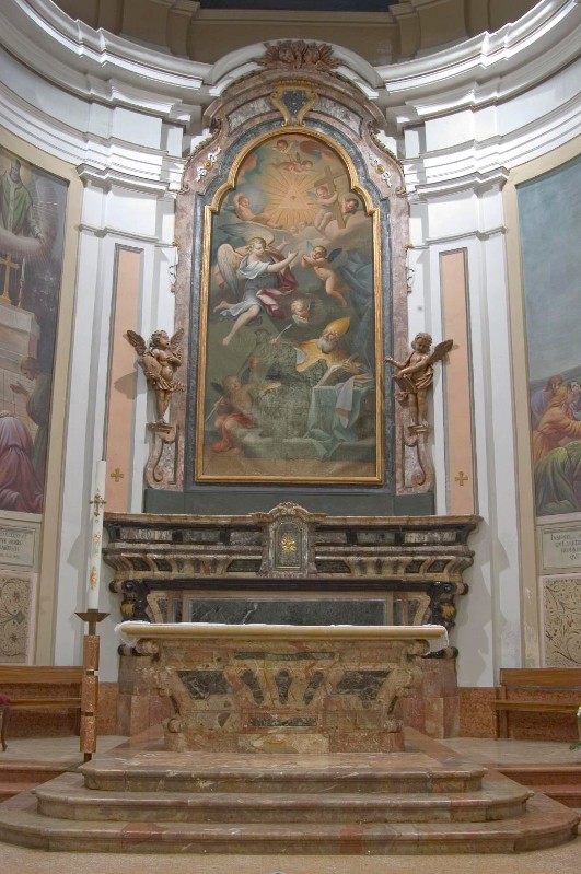 Bottega lombarda sec. XVIII, Altare maggiore