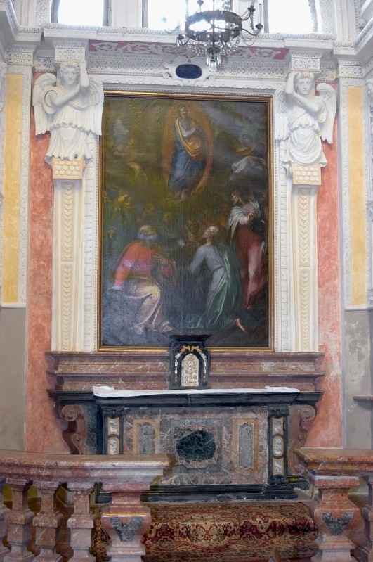 Ambito lombardo sec. XVII, Altare della Madonna assunta