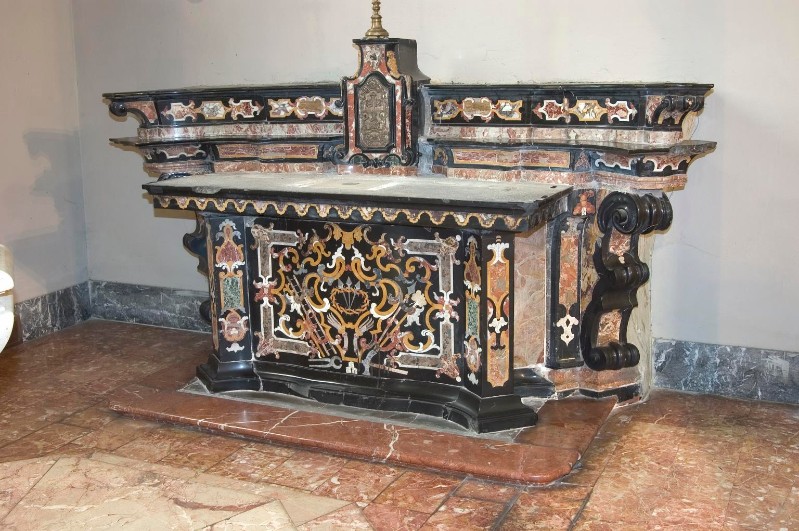 Ambito lombardo sec. XVIII, Altare del Battesimo di Gesù Cristo