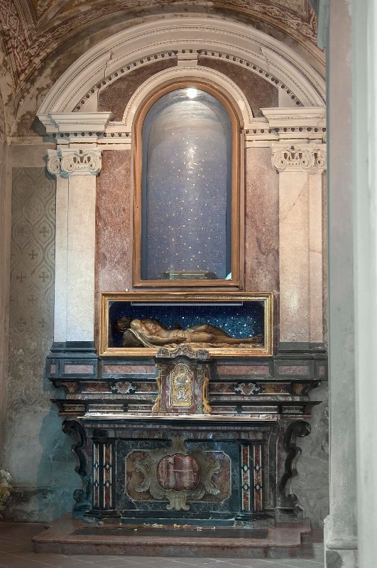 Bottega lombarda sec. XVII-XVIII, Altare della Madonna dei Sette Dolori