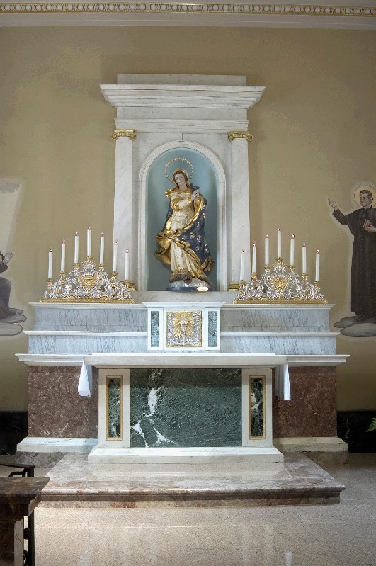 Ambito pavese (1850), Altare della Madonna immacolata