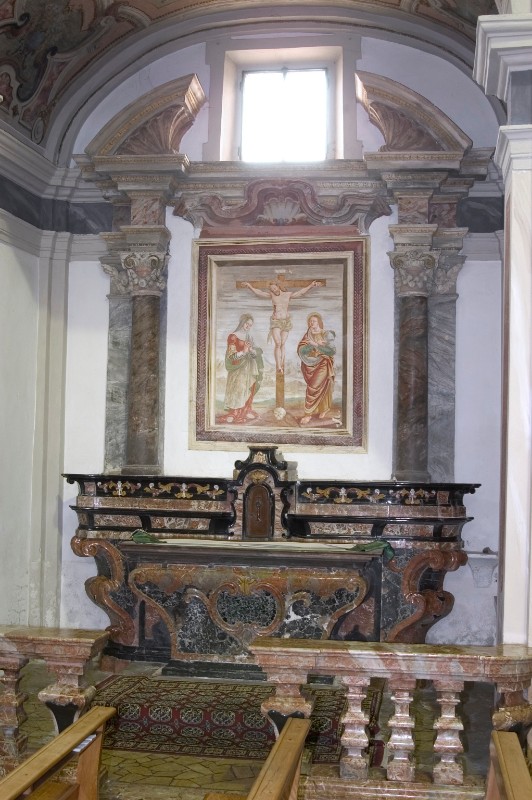 Bottega lombarda sec. XVIII, Altare della Crocifissione