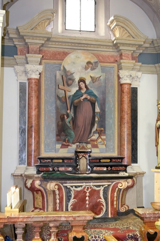 Bottega lombarda sec. XVIII, Altare di Sant'Elena