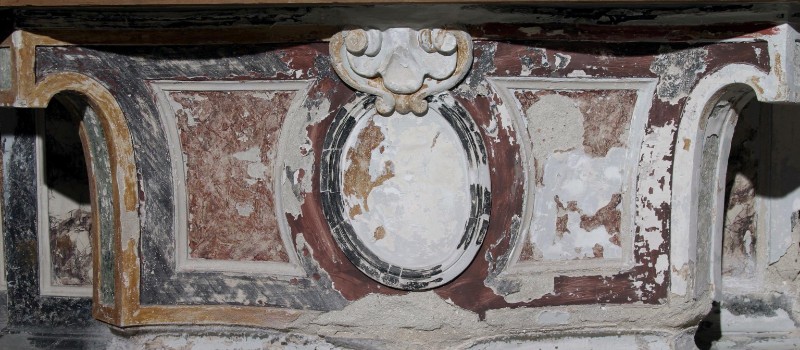 Ambito lombardo sec. XVIII, Paliotto altare di S. Omobono