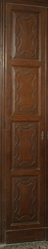 Ambito lombardo sec. XIX, Anta di sinistra armadio altare di S. Omobono