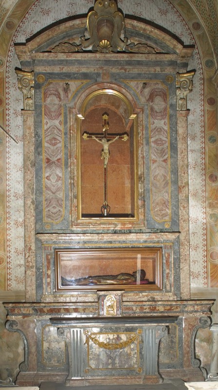 Ambito lombardo-piemontese sec. XIX, Altare del Cristo morto