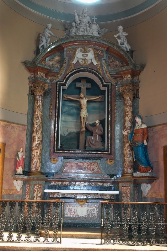 Ambito pavese sec. XIX, Altare del Crocifisso