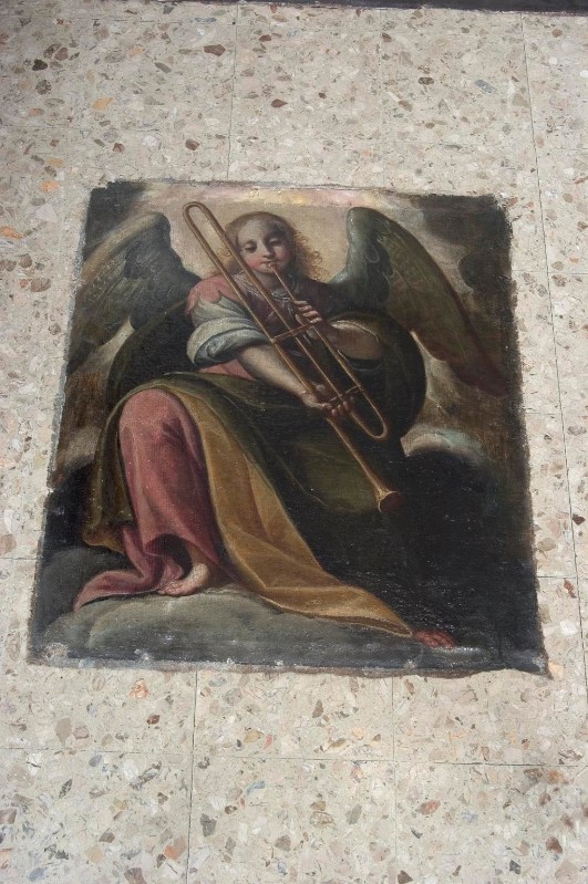 Della Rovere G.B.-Della Rovere G.M. sec. XVII, Angelo musicante con tromba
