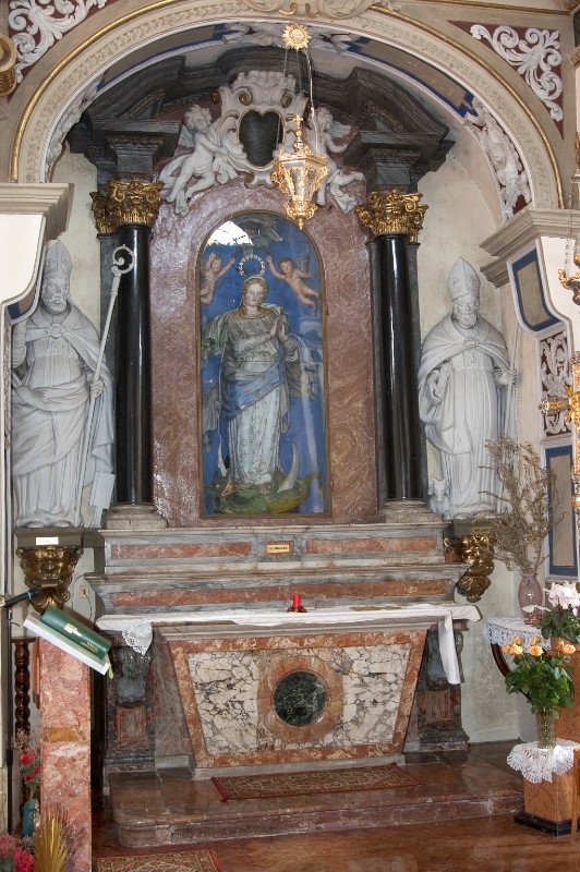 Bottega lombarda sec. XVII-XIX, Altare della Madonna immacolata