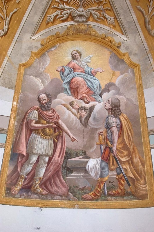 Ambito vigevanese (1834), Madonna con i SS. Nazaro e Celso