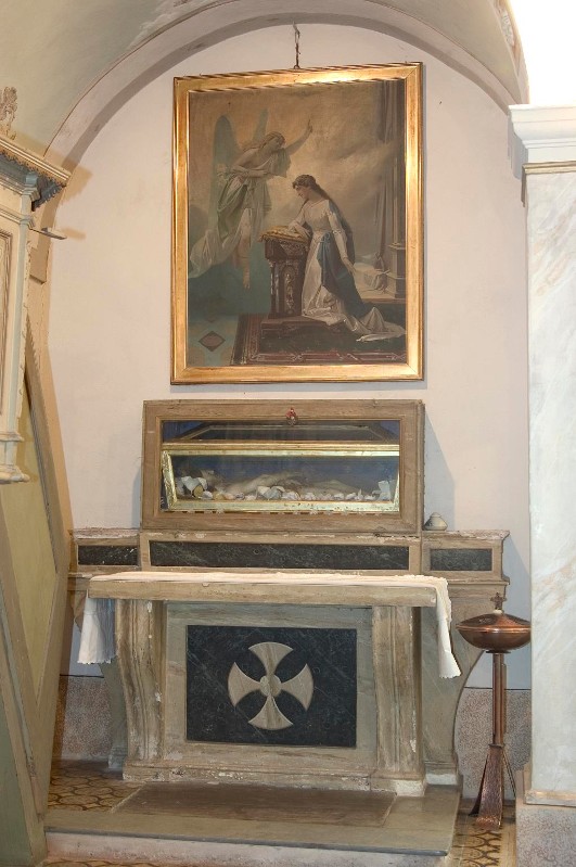Bottega lombarda sec. XIX, Altare del Cristo morto