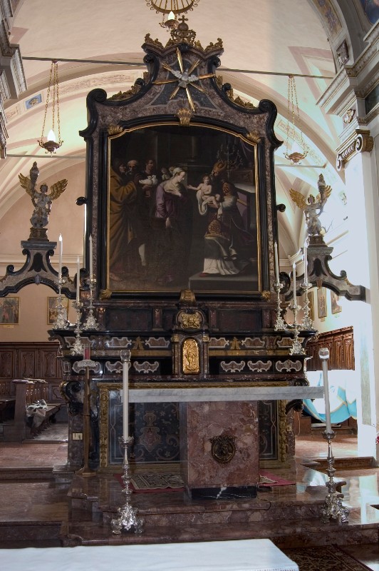 Bottega lombarda sec. XVII-XVIII, Altare maggiore