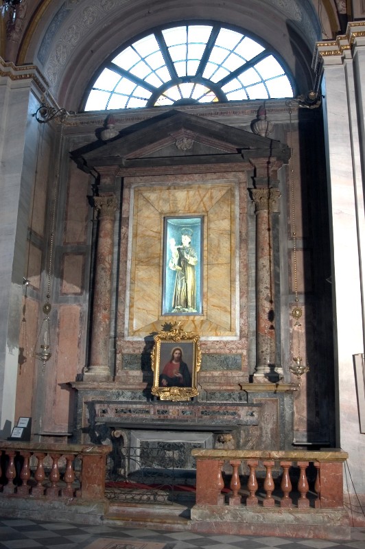 Ambito vigevanese sec. XIX, Altare di Sant'Antonio da Padova