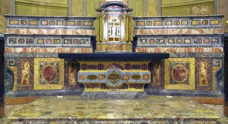 Bott. milanese sec. XVIII, Altare maggiore