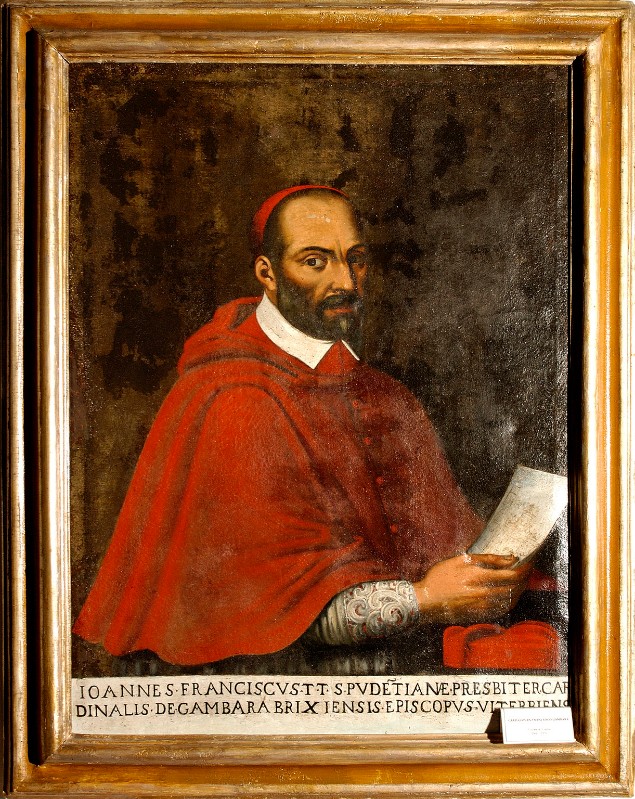 Bottega italiana sec. XVI, G.F. Gambara vescovo