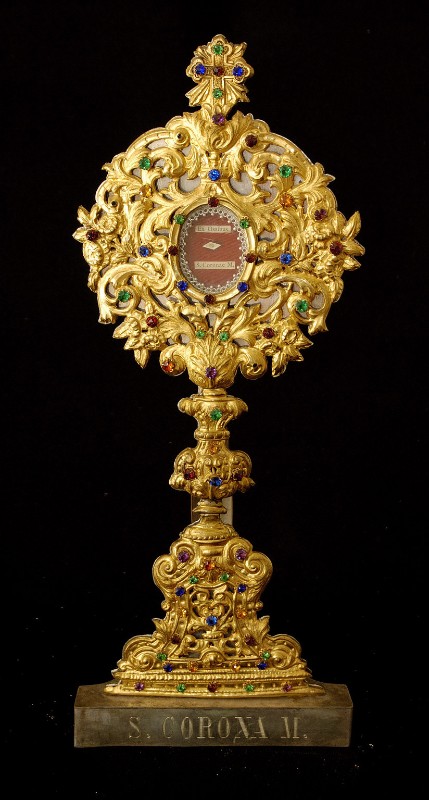 Bottega italiana sec. XIX, Reliquiario di Santa Corona