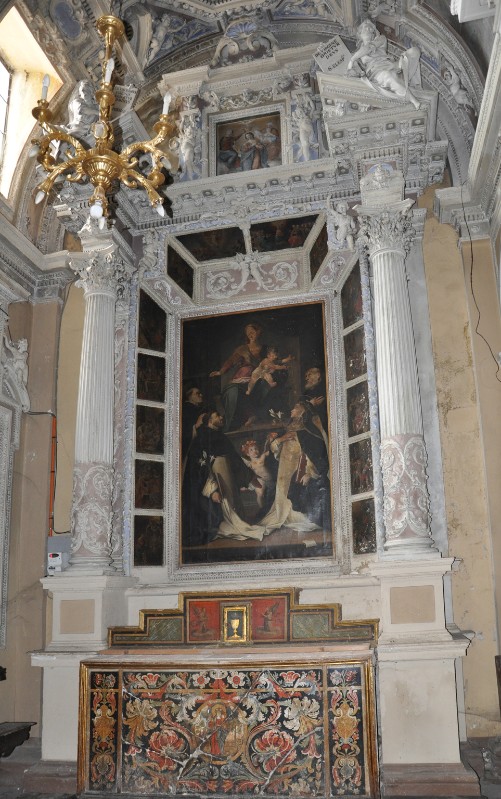 Grimani C. - Grimani G. sec. XVII, Altare della Madonna del Rosario