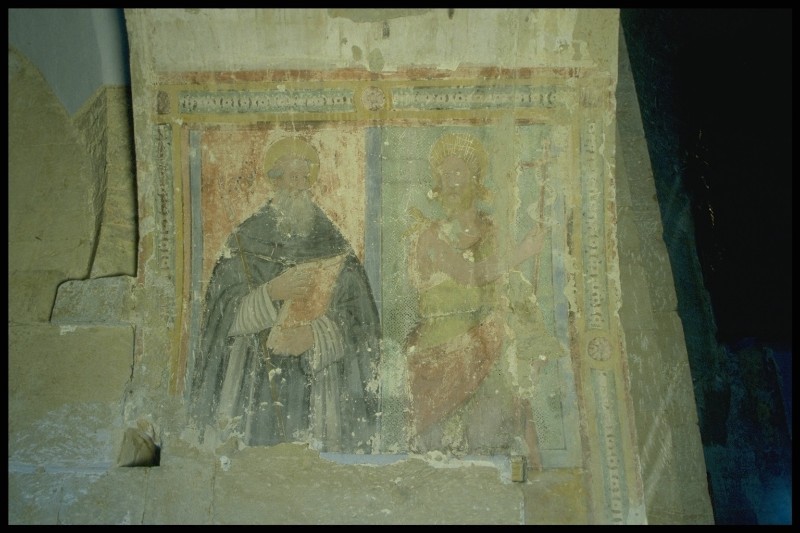 Ambito emiliano-romagnolo sec. XIV, Dipinto San Giovanni Battista