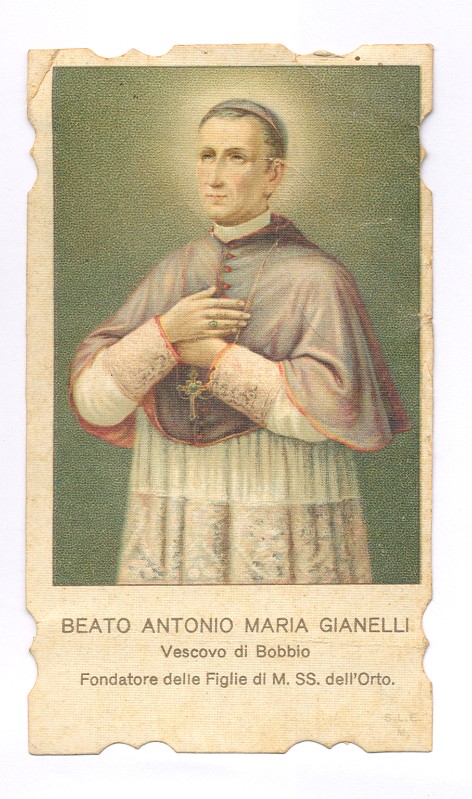 Ambito italiano sec. XX, Beato Antonio Maria Gianelli