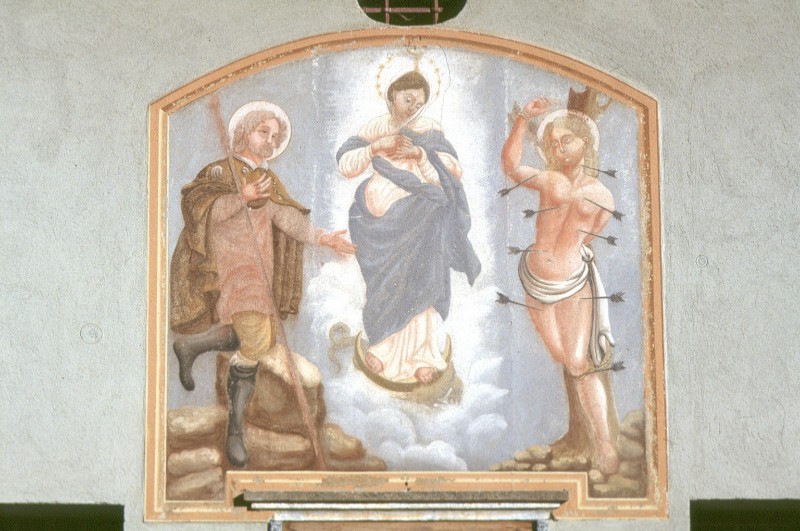 Ambito piemontese sec. XVIII, Immacolata Concezione e Santi