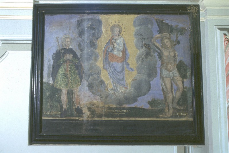Ambito piemontese (1631), Immacolata Concezione e Santi