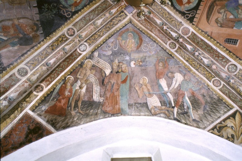 Biasacci sec. XV, Storie di San Sebastiano