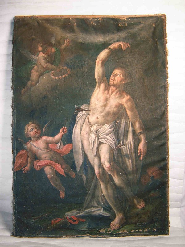 Ambito piemontese (1700-1749), Martirio di San Sebastiano