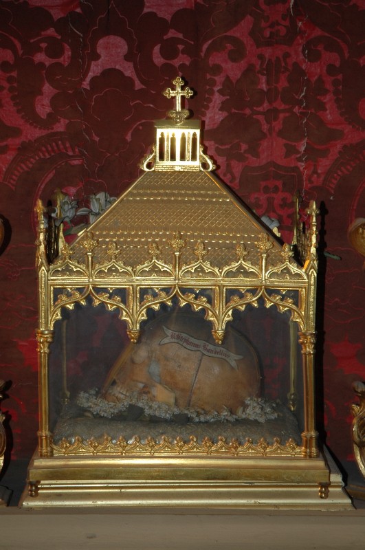 Ambito piemontese secc. XIX-XX, Reliquiario del Beato Stefano Bandello