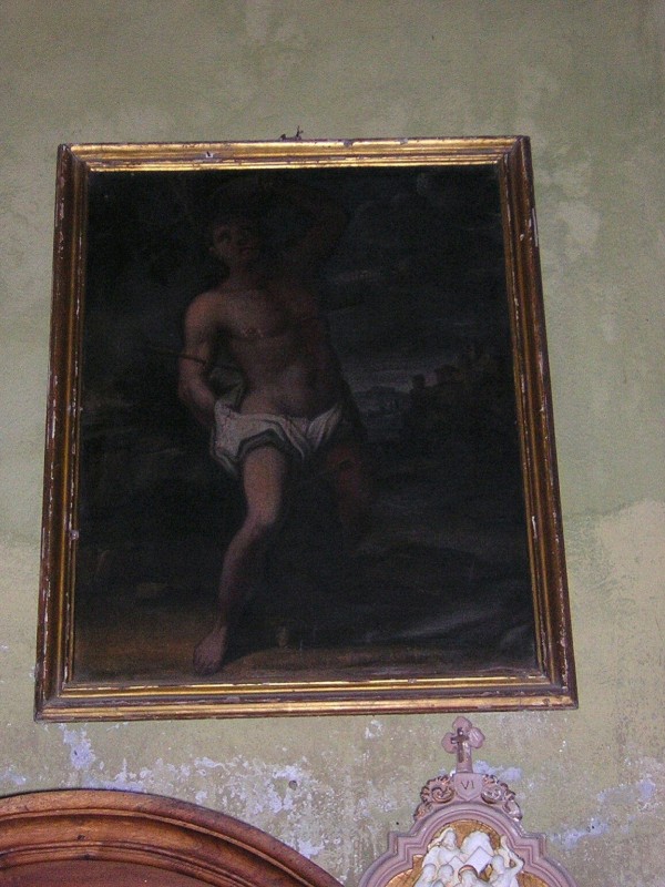 Ambito valsusino sec. XVIII, San Sebastiano