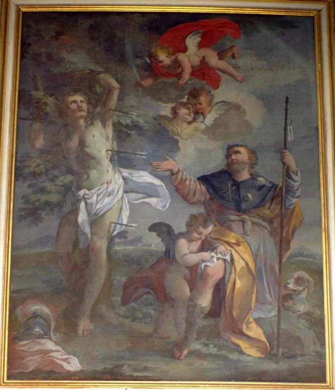 Ambito piemontese sec. XVIII, San Sebastiano e San Rocco