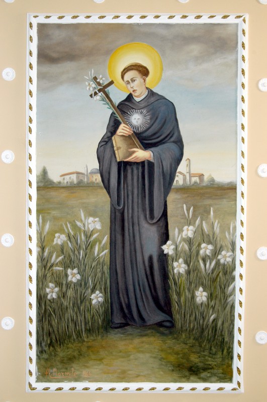 Mormile A. (1966), Dipinto di San Nicola da Tolentino