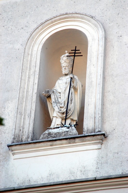 Ambito campano sec. XIX, Statua di San Sisto Papa