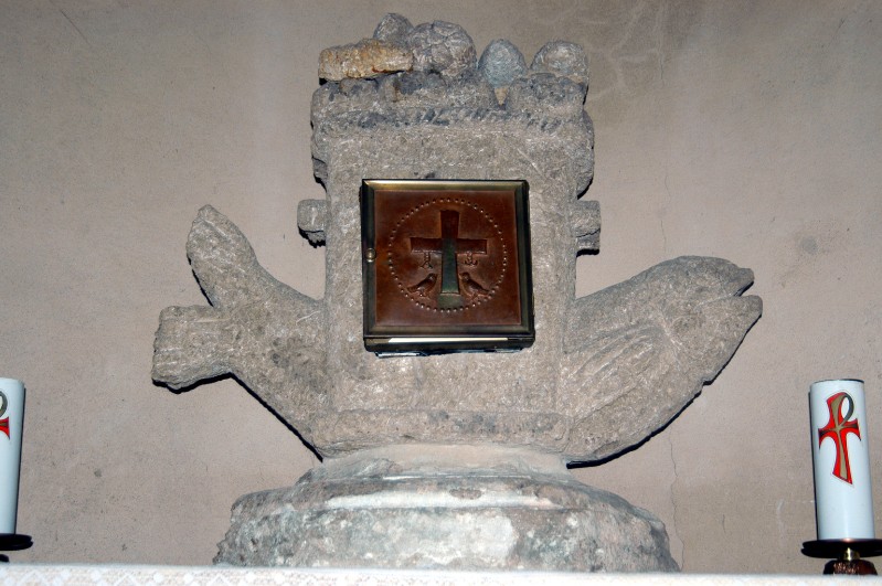 Ambito campano secc. II a.C.-XX, Tabernacolo in pietra