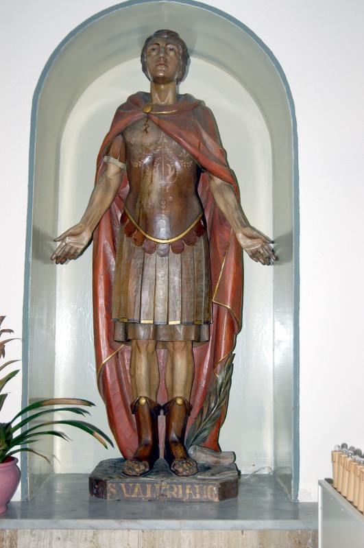 Ambito dell'Italia settentrionale sec. XX, Statua di San Valeriano