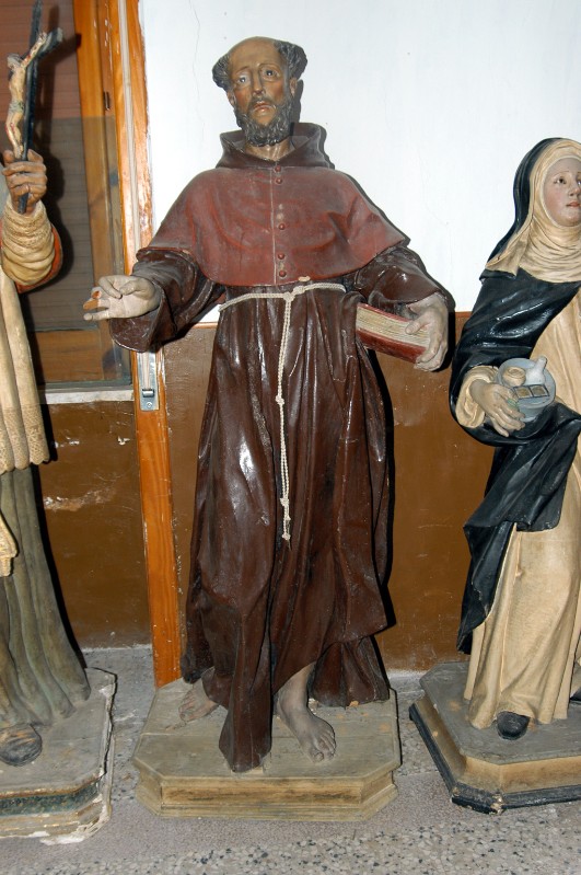 Ambito campano sec. XIX, Statua di San Bonaventura
