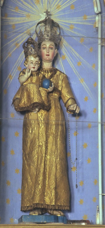 Bott. vercellese secc. XVII-XVIII, Statua processionale della Madonna