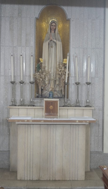 Ambito dell'Italia merid. sec. XX, Altare della Madonna di Fatima