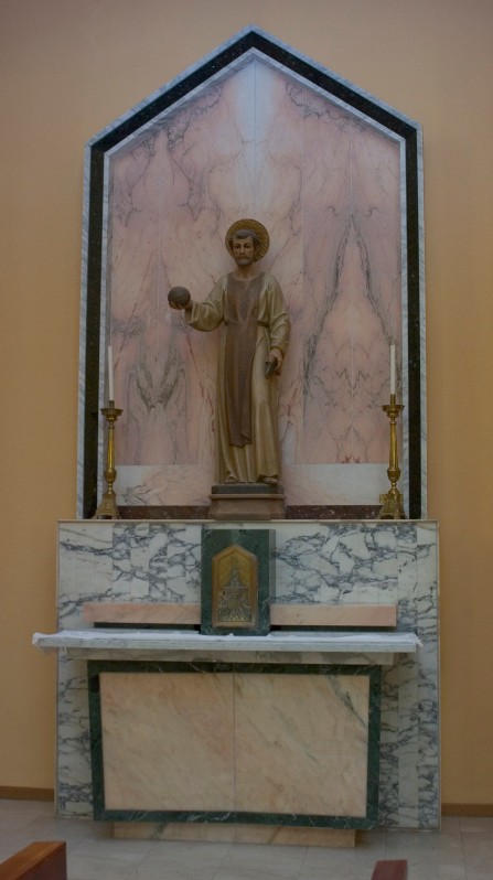 Bottega dell'Italia meridionale sec. XX, Altare laterale di San Leo