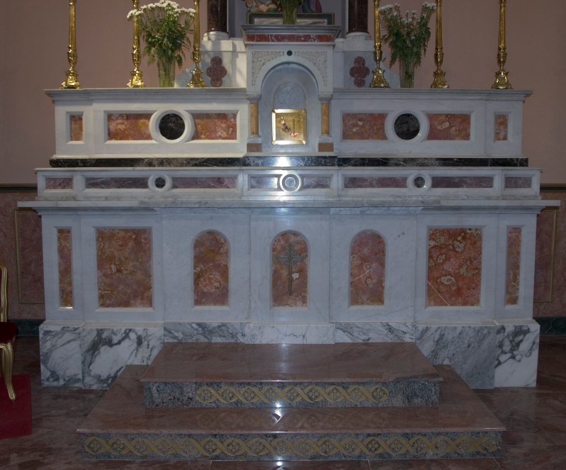 Bottega dell'Italia meridionale sec. XX, Altare maggiore