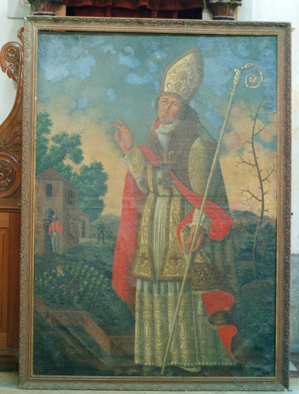 Ambito dell'Italia meridionale sec. XX, Cornice del dipinto San Paolino da Nola