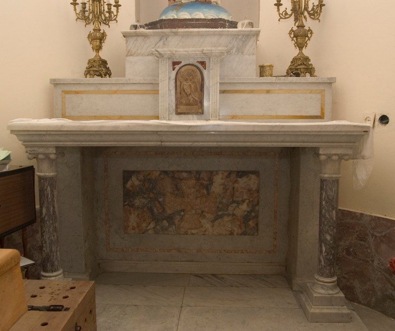 Ambito dell'Italia meridionale sec. XX, Altare del Sacro Cuore di Gesù