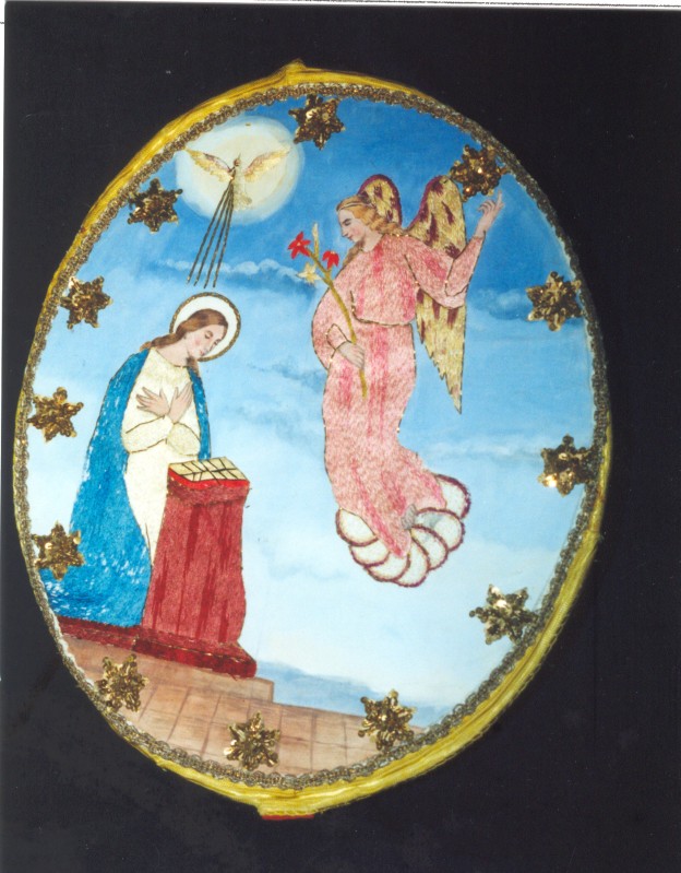 Manifattura reggina sec. XX, Annunciazione di Maria