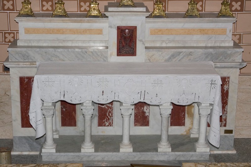 Bottega dell'Italia meridionale sec. XX, Altare del Sacro Cuore