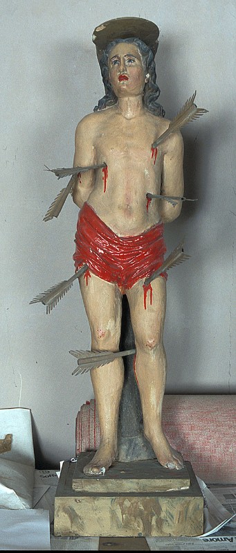 Bott. emiliana sec. XVIII, Statua San Sebastiano