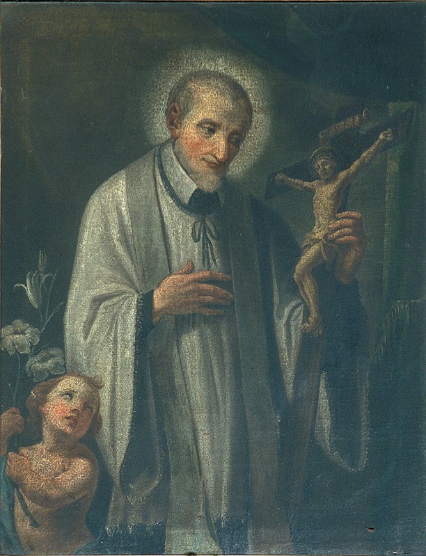 Ambito ferrarese sec. XVIII, Dipinto Sant' Alfonso de Liguori